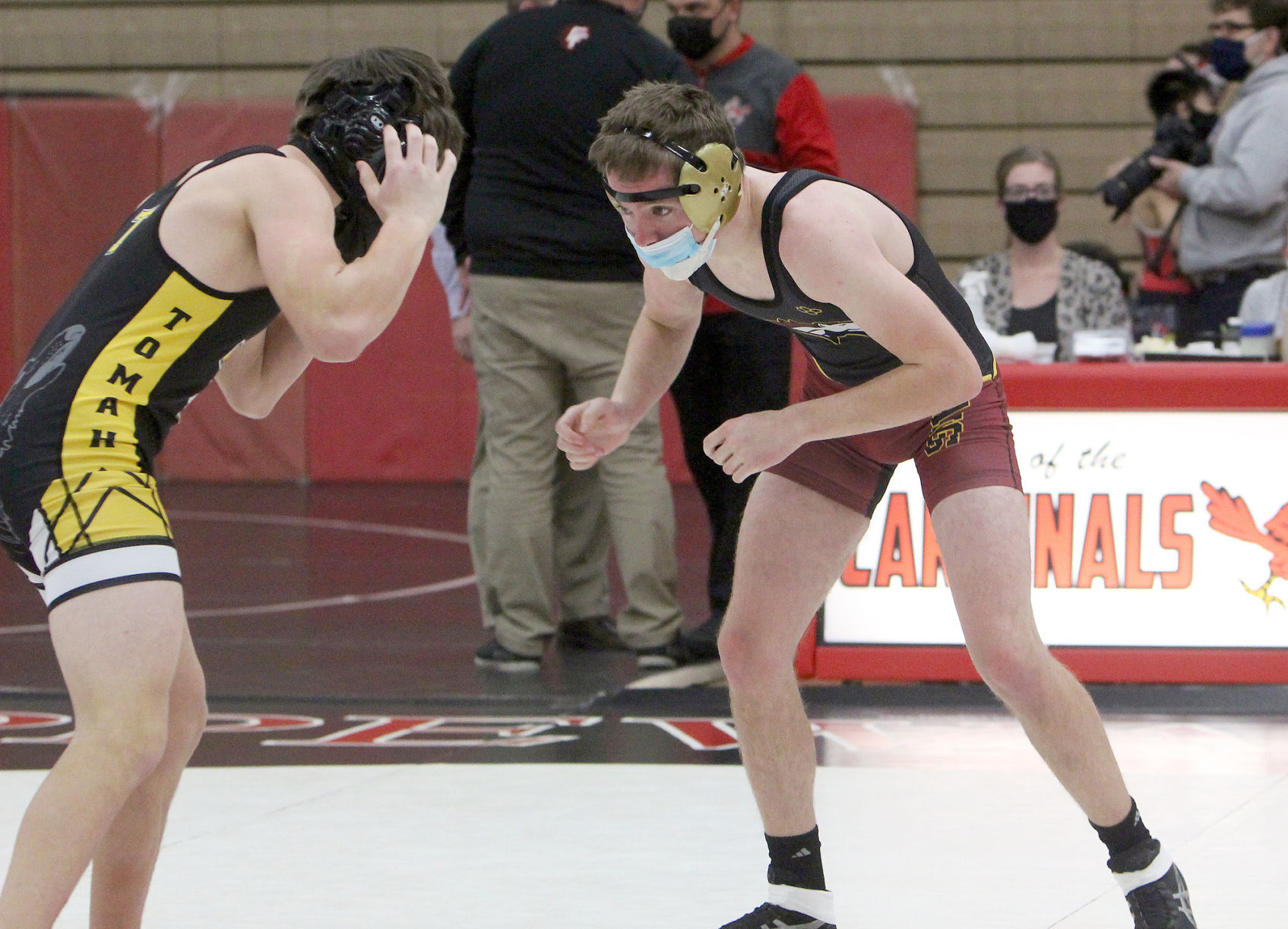 Chippewa Falls wrestling triangular 1-7-21